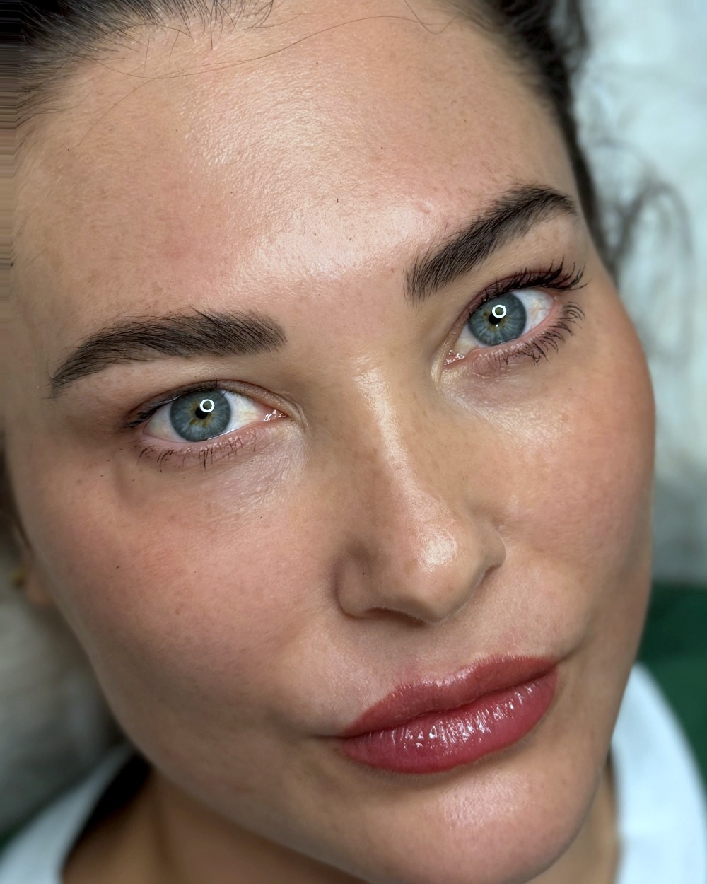 Natural cosmetic tattoo by Michelle